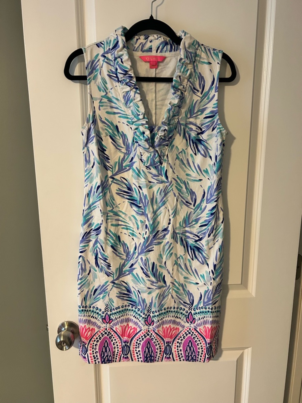 EUC Lilly Pulitzer Tisbury Shift- Flock Together Engineered